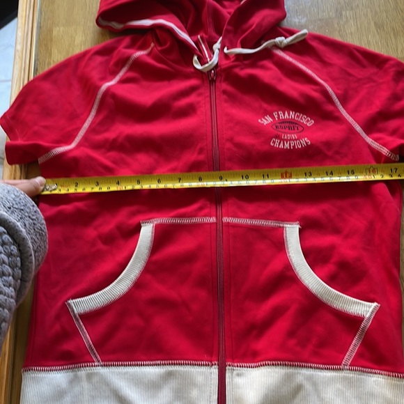 Esprit Red Short Sleeve hoodie - Picture 6 of 7